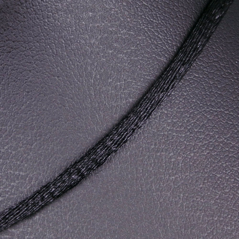 [LOEWE] Loewe synthetic fiber Black/Silver Ladies Choker A Rank