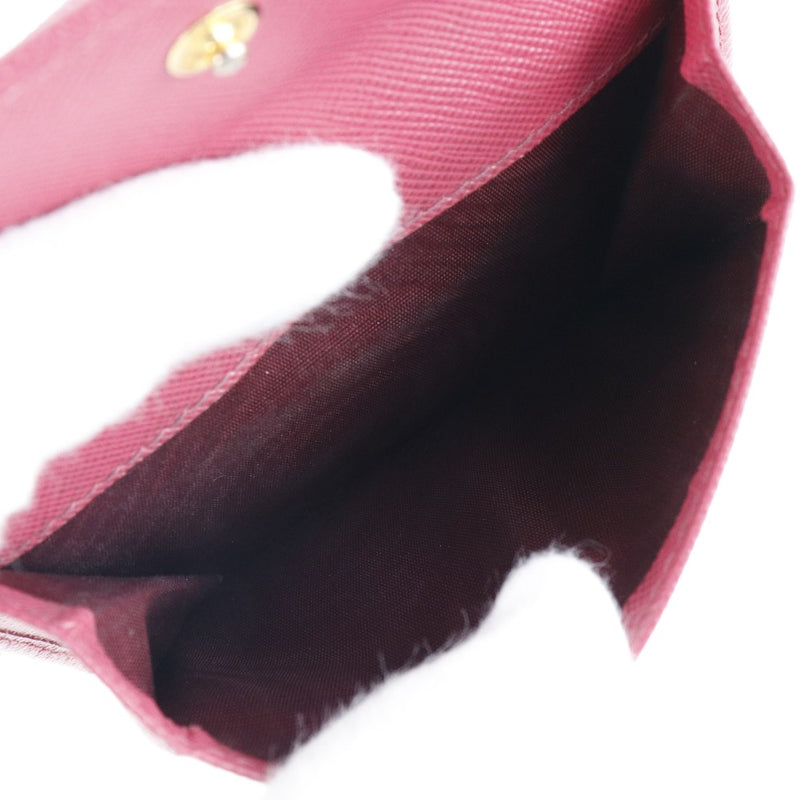 [PRADA] Prada Safiano Pink Ladies Trinic Wallet
