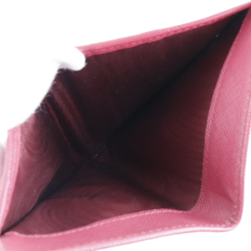 [PRADA] Prada Safiano Pink Ladies Trinic Wallet