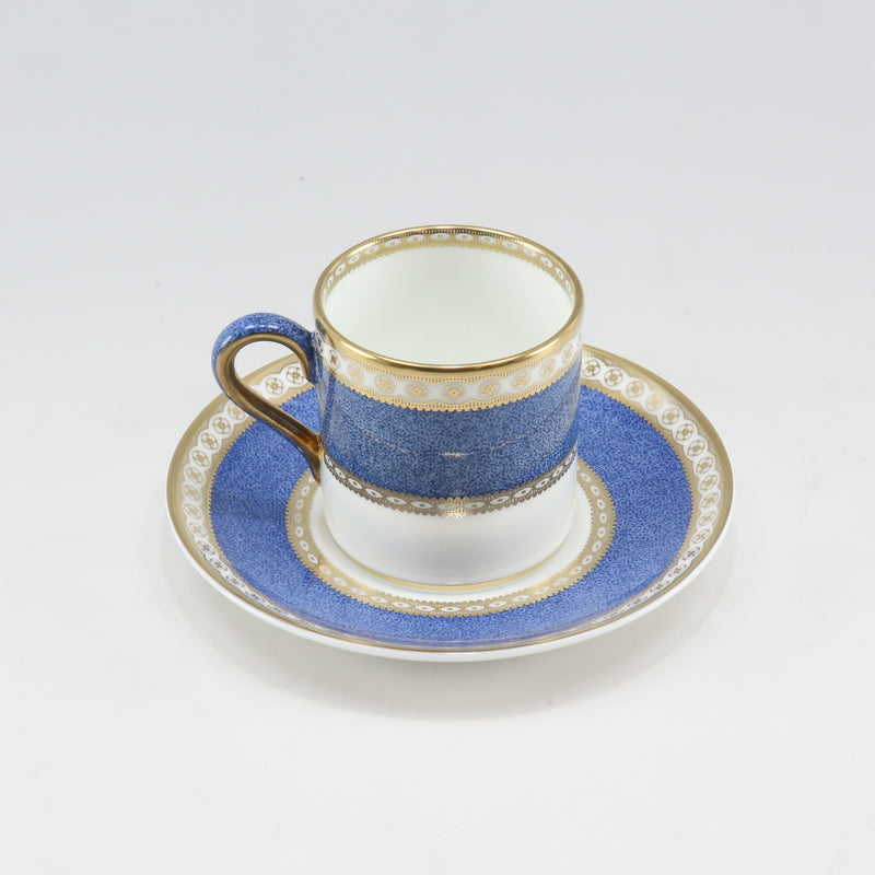 [Wedgwood] Wedgewood 
 Yourlander Blue Tableware 
 Demitas Cup & Saucer ULANDER BLUE_S Rank