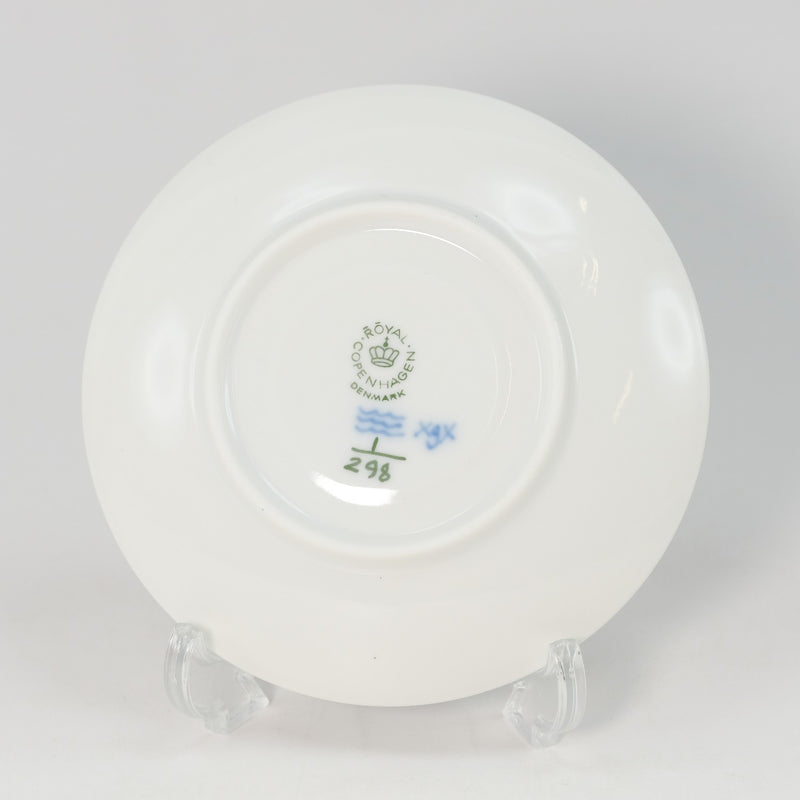 [Royal Copenhagen] Royal Copenhagen Blue Fluted Demitas Cup & 2 Porcelain _ Tableware S Rank