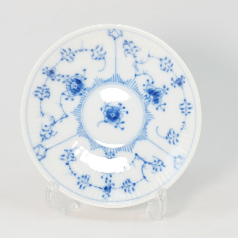 [ROYAL COPENHAGEN] Royal Copenhagen Blue Fluted Demitas Cup & 2 Porcelain _ Tableware S Rank