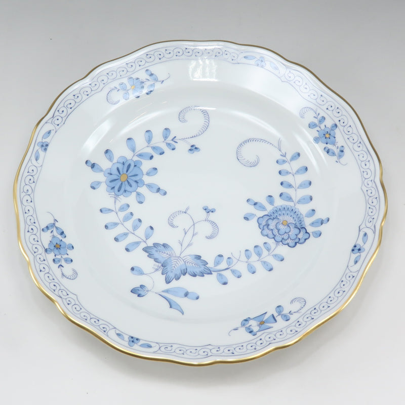 [Meissen] Meissen Indian Middle Blue Plate × 5 pieces 18cm 340210/00501 _ Tableware A Rank