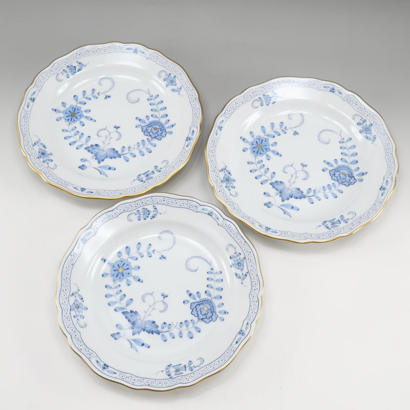 [Meissen] Meissen Indian Middle Blue Plate × 5 piezas 18cm 340210/00501 _ Vigera un rango