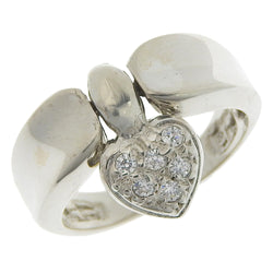 FOLLI FOLLIE Folifori Reversible Heart No. 12 Ring Ring Silver