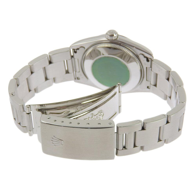 【ROLEX】ロレックス
 オイスターパーペチュアル 77080 ステンレススチール 自動巻き ボーイズ ピンク文字盤 腕時計
Aランク