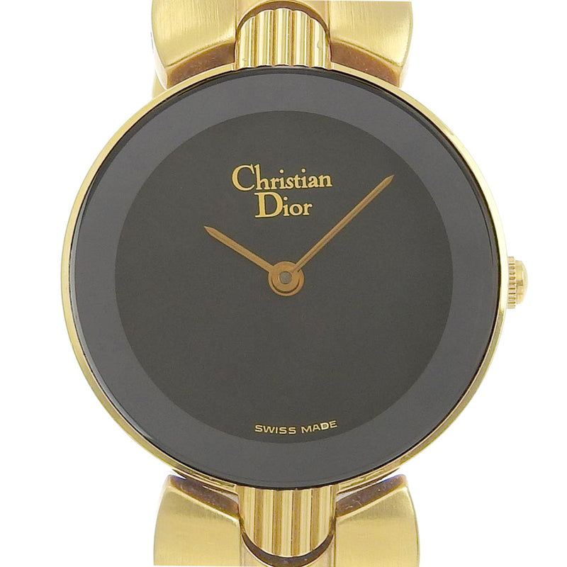 そが【動作OK】Christian Dior ディオール 腕時計 バギラ ゴールド