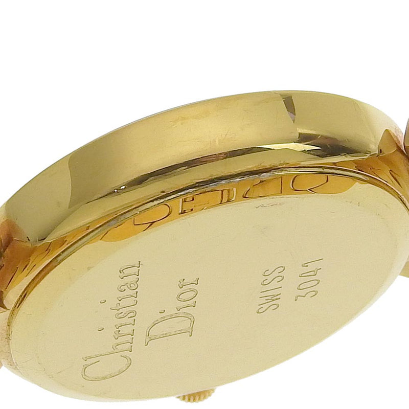 Dior】クリスチャンディオール バギラ 腕時計 3041 金メッキ クオーツ 
