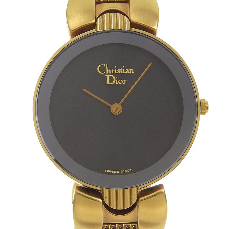 動作OK】Christian Dior ディオール 腕時計 バギラ ゴールド - 時計
