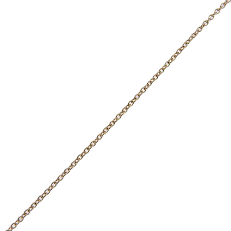 [Tiffany & Co.] Tiffany Bean Elsa Peletti K18 Pink Gold Ladies Necklace SA Rank