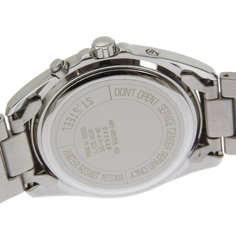 【CITIZEN】シチズン
 H415-S057515 ステンレススチール ソーラー電波時計 メンズ 白文字盤 腕時計