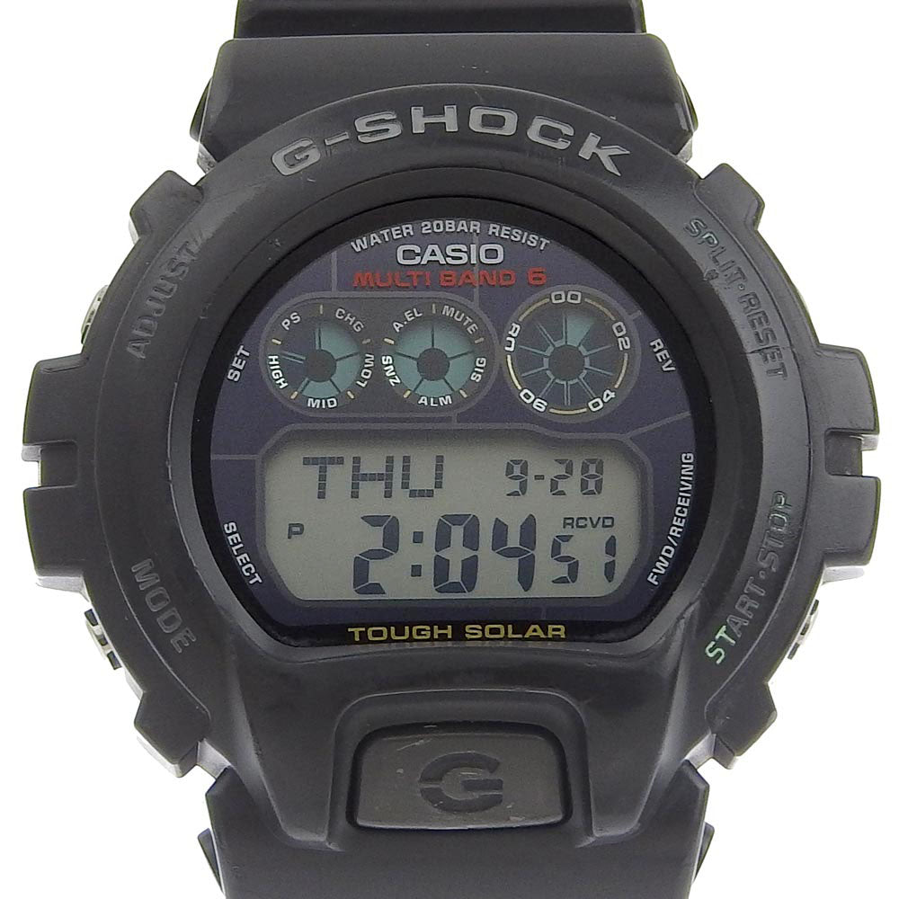 CASIO】カシオ Gショック 腕時計 マルチバンド6 GW-6900 合成樹脂 黒