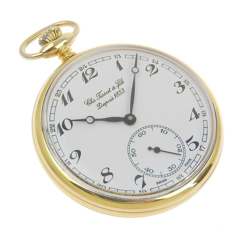 [Tissot] Tisadio de oro Tissot x Reloj de bolsillo unisex de acero inoxidable de acero inoxidable de acero inoxidable