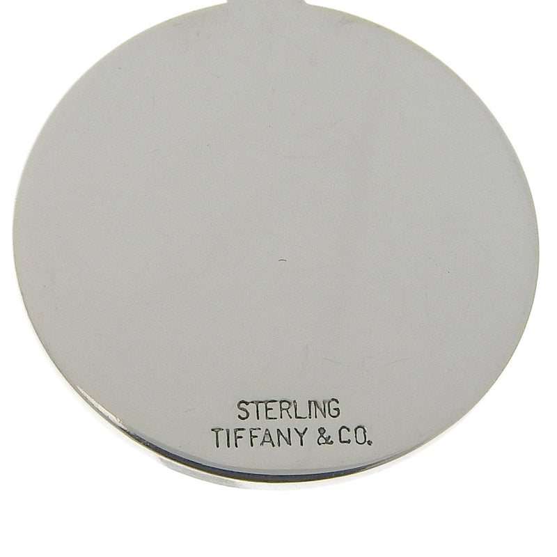 [TIFFANY & CO.] Tiffany Circle Tag Keyling Silver 925 Unisex Keychain A-Rank