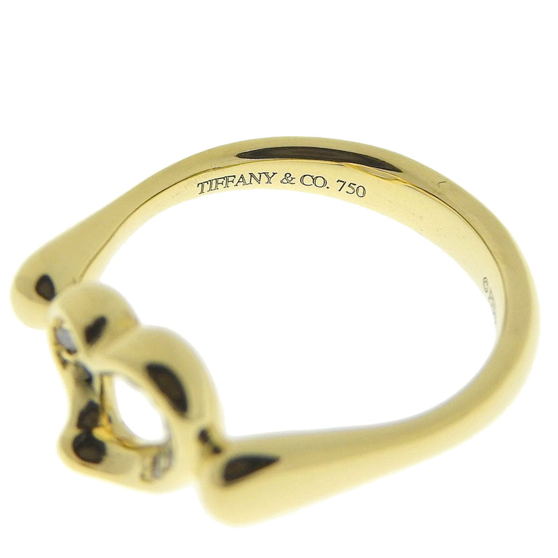 TIFFANY&Co.】ティファニー オープンハート 8.5号 リング・指輪 エルサ 