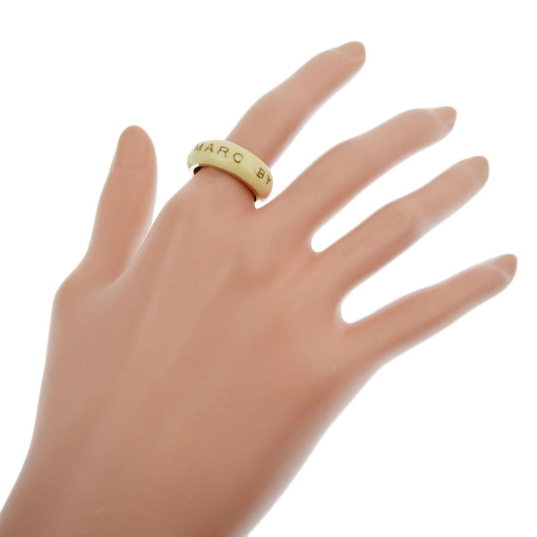 [MARC BY MARC JACOBS] Mark by Mark Jacobs No. 13 Ring / Ring Metal Beige Ladies
