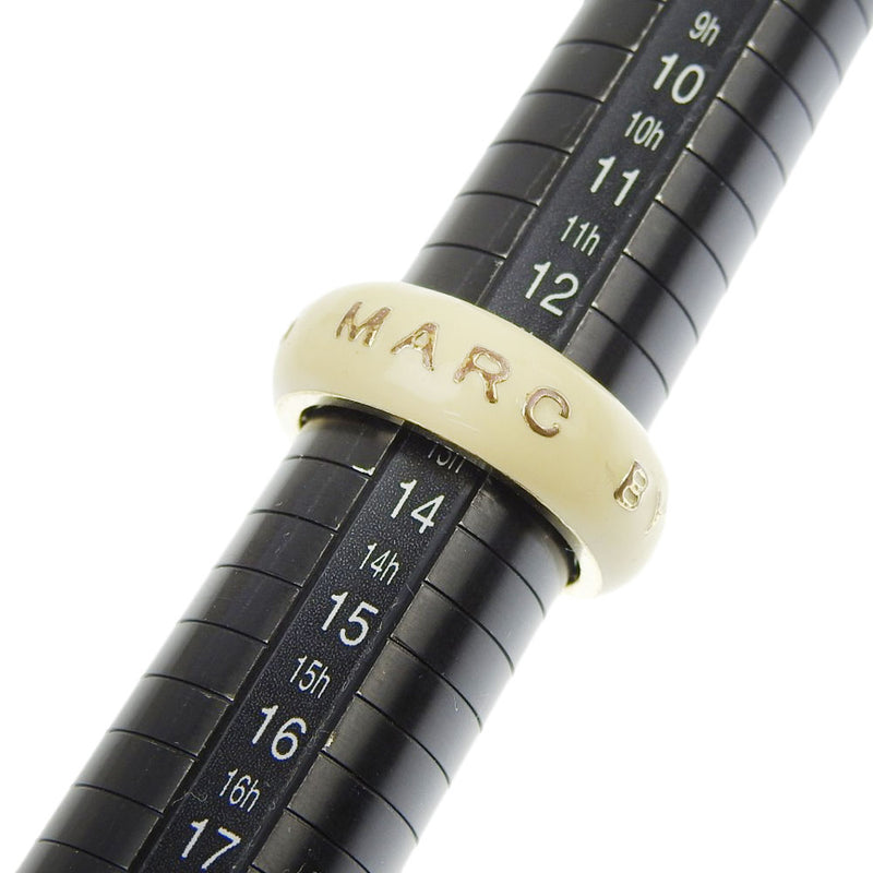 【MARC BY MARC JACOBS】マークバイマークジェイコブス
 13号 リング・指輪
 金属製 ベージュ レディース