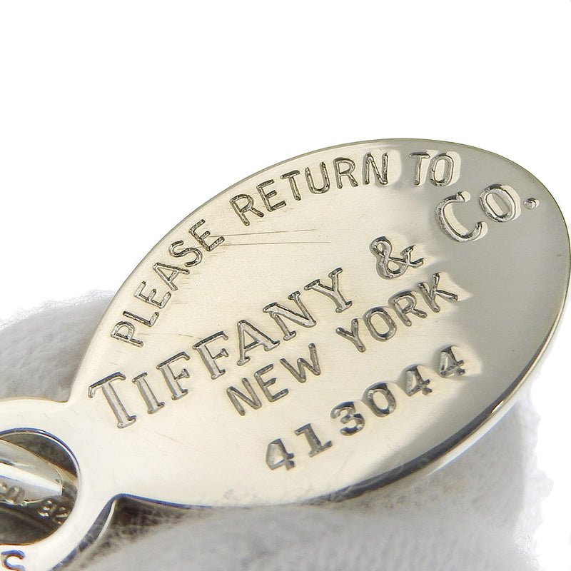 [Tiffany＆Co。] Tiffany rett titi fanny ovaltag键盘银925个unisex键链A级