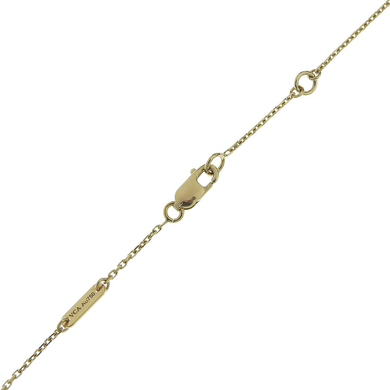 [VAN CLEEF & ARPELS] Van Clef & Arpel Sweet Alhambra VCARF69100 K18 Yellow Gold x Mother of White Shell Ladies Necklace SA Rank