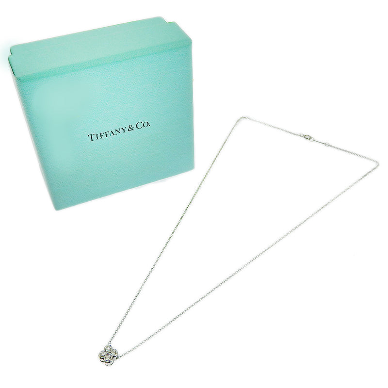 TIFFANY&Co.】ティファニー 4ベゼル フラワー Pt950プラチナ