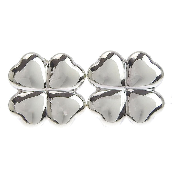 [Georg Jensen] George Jensen Clover Silver 925 Ladies Earrings A-Rank