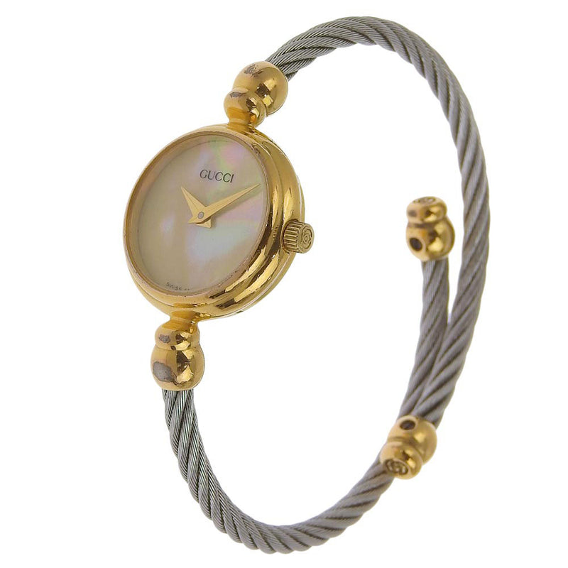 GUCCI] Gucci Wire Bangle 2700.2L Gold plating x Wire Code Gold