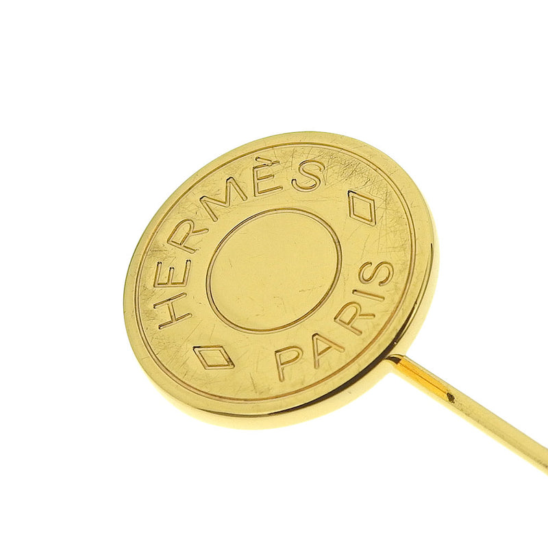 HERMES] Hermes Serie Pin Broach Gold Plated Unisex Broo – KYOTO ...