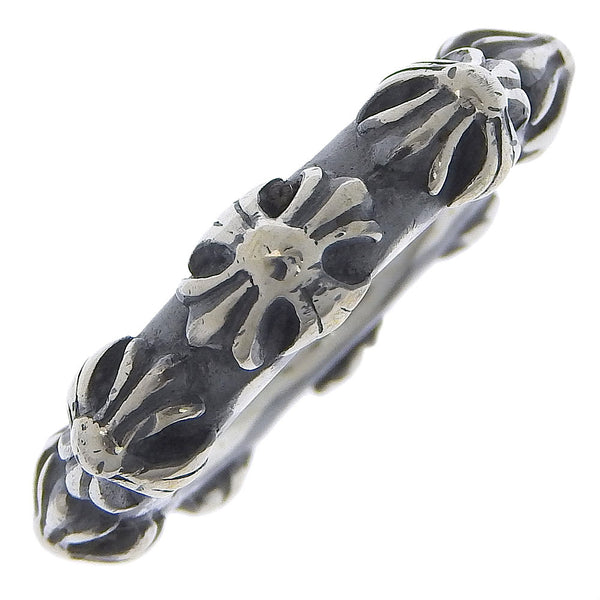 [Chrome Hearts] Chrome Hearts Cross Banding No. 9 Ring / Ring Silver 925大约12.6克跨带环A-Rank