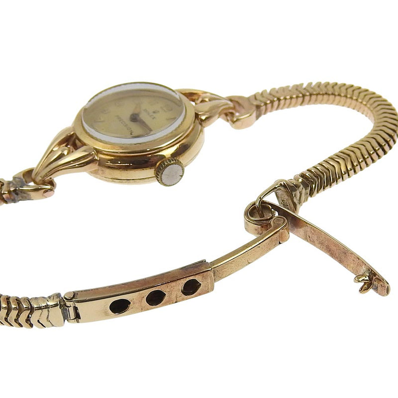 【ROLEX】ロレックス
 プレシジョン 腕時計
×K9イエローゴールド ゴールド 手巻き ゴールド文字盤 Precision レディース