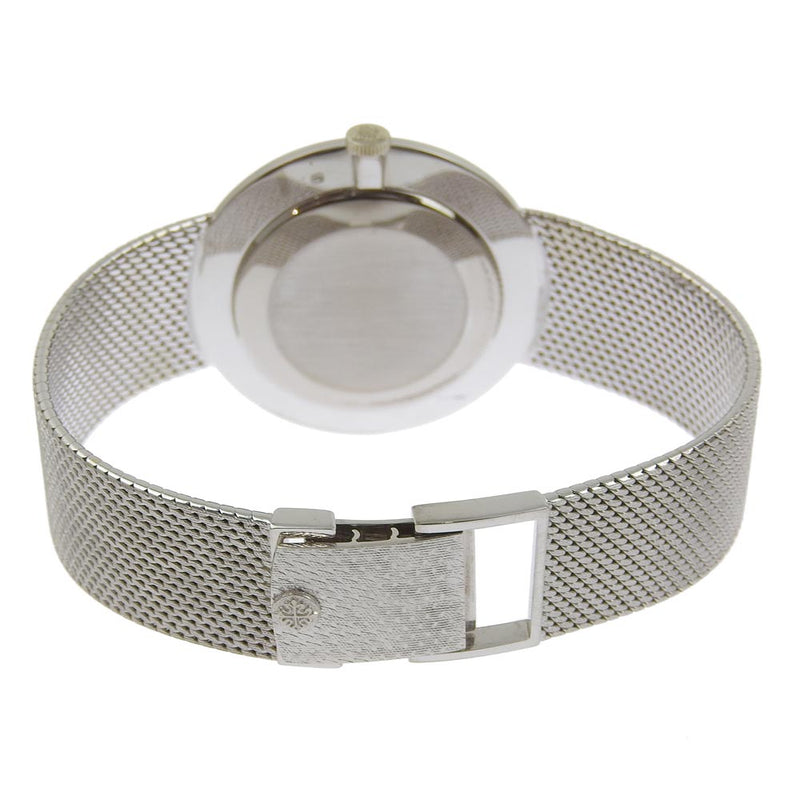 【PATEK PHILIPPE】パテックフィリップ
 カラトラバ 腕時計
 3484 K18ホワイトゴールド シルバー 手巻き シルバー文字盤 Calatrava メンズ