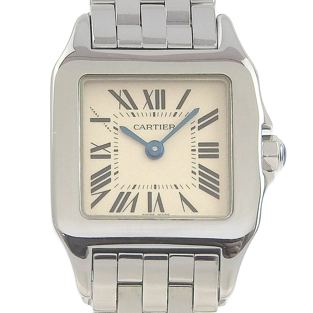 CARTIER】カルティエ サントスドゥモワゼルSM W25064Z5 ステンレス
