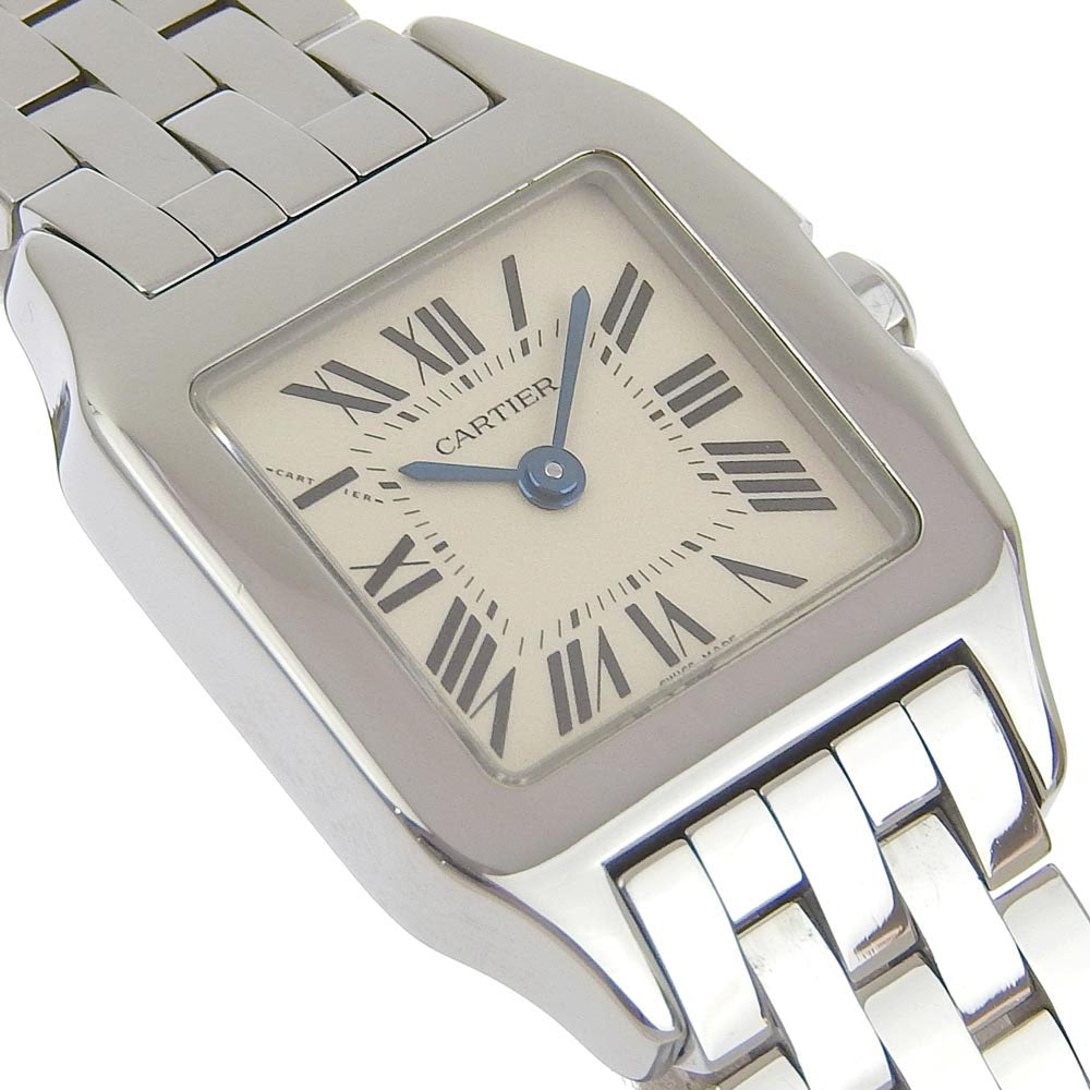 CARTIER】カルティエ サントスドゥモワゼルSM W25064Z5 ステンレス