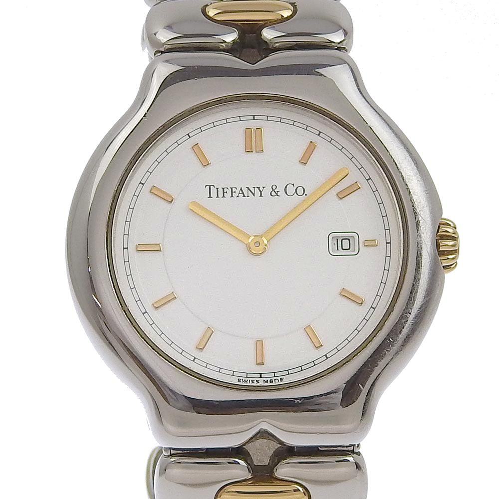 爆買い最新作TIFFANY&Co. ティファニー L0112 ティソロ SS＆GP クオーツ レディース 101798 腕時計 ティファニー