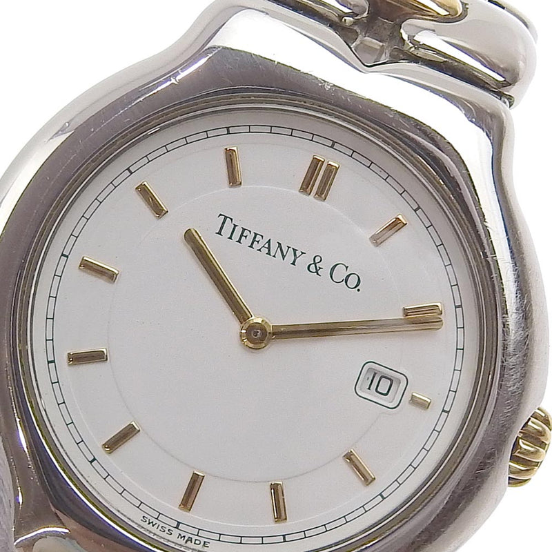 TIFFANY&Co.】ティファニー ティソロ 腕時計 M0112 ステンレススチール ...