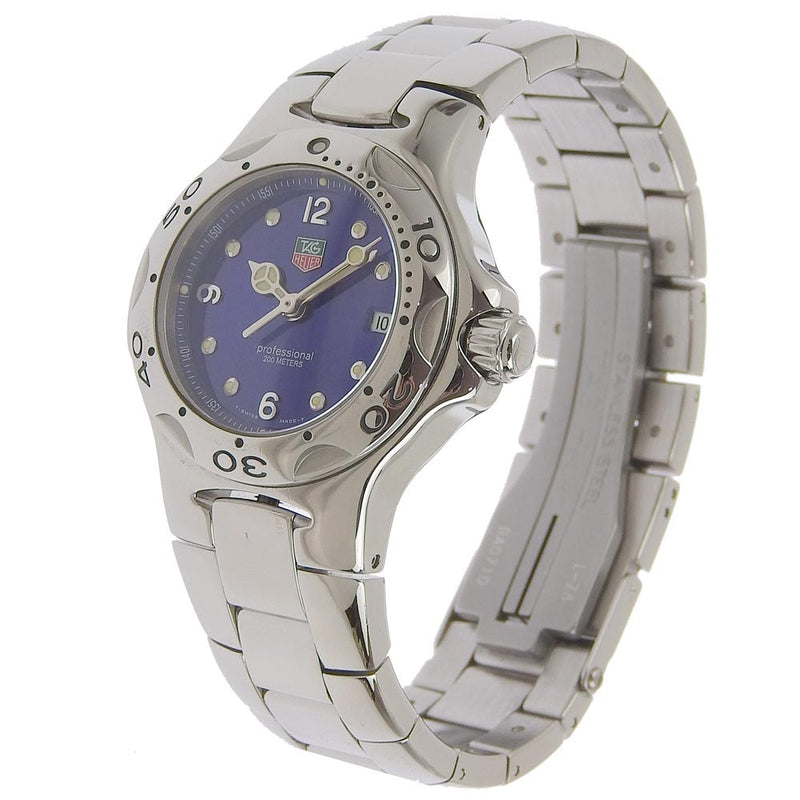 [TAG HEUER] TAG HOIRE Professional Watch WL1316不锈钢银色PX4904雕刻石英模拟女士A级