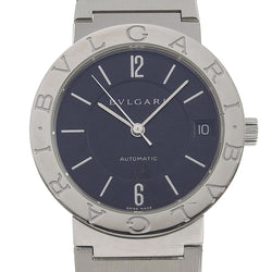 【BVLGARI】ブルガリ
 ブルガリブルガリ 腕時計
 BB33SS ステンレススチール シルバー 自動巻き 黒文字盤 Bulgari Bulgari メンズ