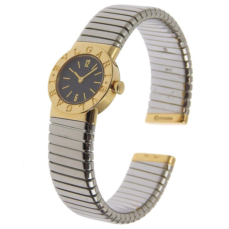 BVLGARI アナログ時計 シルバー/ゴールド