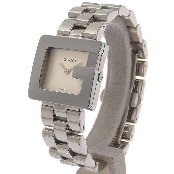 【GUCCI】グッチ
 Gモチーフ 腕時計
 3600J ステンレススチール シルバー クオーツ アナログ表示 グレー文字盤 G motif ボーイズ