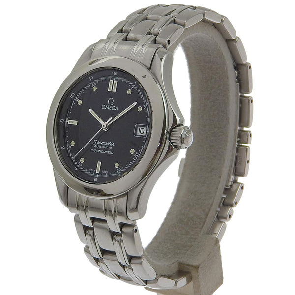 【TAG HEUER】タグホイヤー カレラ CV2010-3 ステンレススチール シルバー 自動巻き メンズ 黒文字盤 腕時計