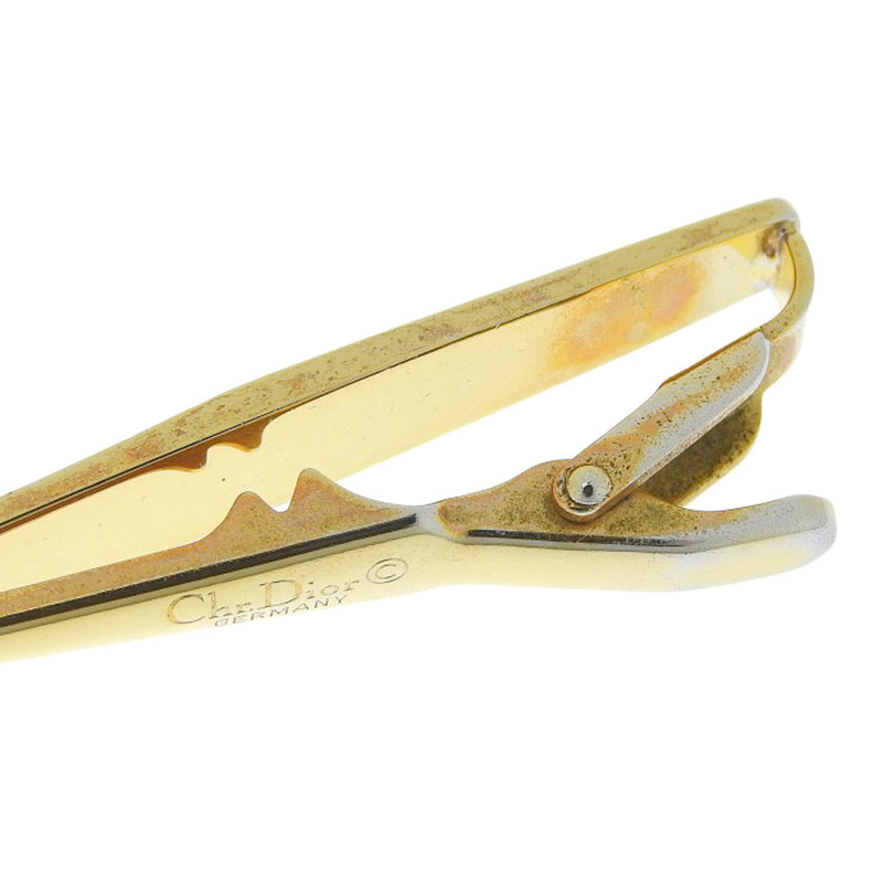 [DIOR] Christian Dior CD Logo Typin Vintage Gold Plating CD LOGO Men's B-Rank