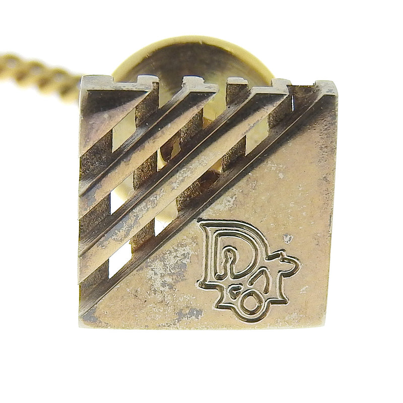 [Dior] Christian Dior徽标典型的金色电镀徽标男士