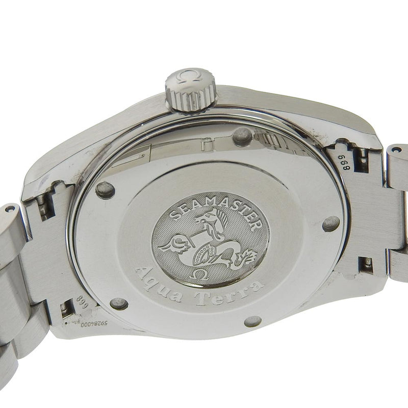 【OMEGA】オメガ
 シーマスター 腕時計
 アクアテラ 2577.30 ステンレススチール シルバー クオーツ シルバー文字盤 Seamaster メンズ