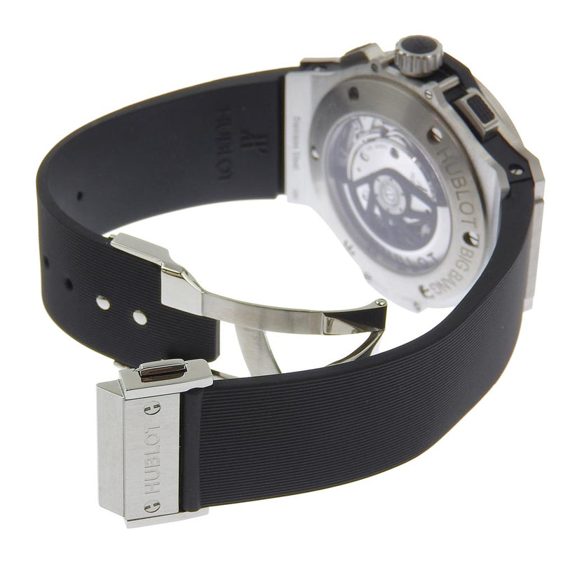 【HUBLOT】ウブロ
 ビッグバン 腕時計
 301.SX.1170.RX ステンレススチール×ラバー 黒 自動巻き 黒文字盤 BIG BANG メンズAランク
