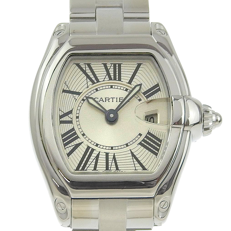 CARTIER】カルティエ ロードスターSM 腕時計 デイト W62016V3 