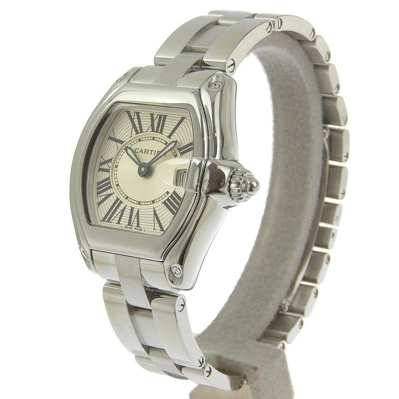 CARTIER】カルティエ ロードスターSM 腕時計 デイト W62016V3 