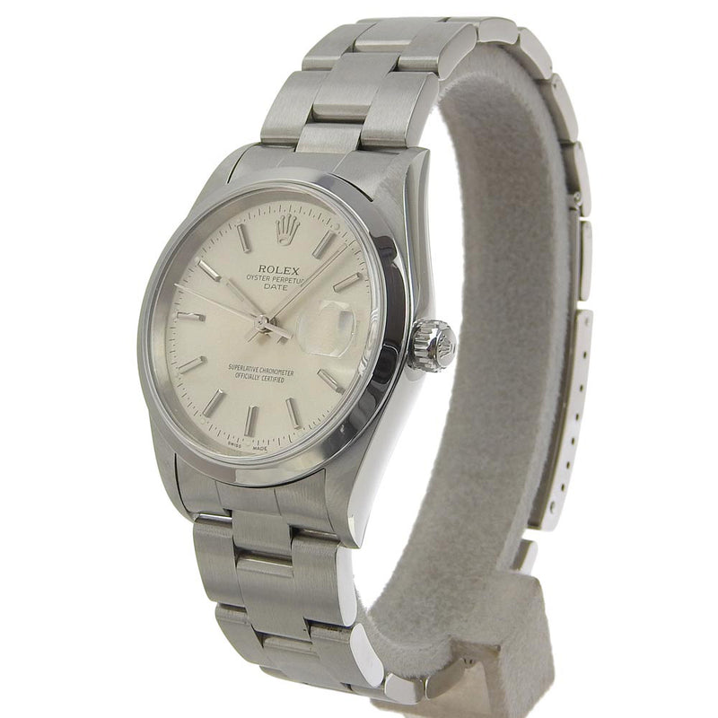 [ROLEX] Rolex Oyster Pecul Date K -number 15200 Stainless Steel Automatic Men's Silver Dial Watch A Rank
