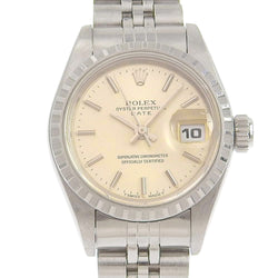 [ROLEX] Rolex Oyster Petur Petual Date 69240 Stainless Steel Silver Automatic Wind Ladies Silver Dial Watch