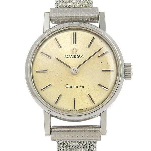 [Omega] Omega Ginebra Watch Cal.620 Acero inoxidable Silver Silver Dial Ginebra Damas B-Rank